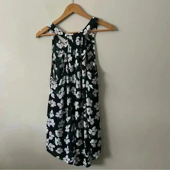 Torrid Floral Chiffon Hi-Lo Tank Top 0/L - Picture 6 of 7